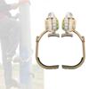 ZLFFF Tree Climbing Spikes, Stainless Steel Tree Climbing Gear, Adjustable Pole Climbing Spikes for Electric Worker, Climbing Pole, Water Pipe Climbing (500 Model) view 1