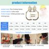 ZLFFF Tree Climbing Spikes, Stainless Steel Tree Climbing Gear, Adjustable Pole Climbing Spikes for Electric Worker, Climbing Pole, Water Pipe Climbing (500 Model) view 2