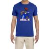 Blue New York Malik Nabers Catching Logo T-Shirt Adult Large view 1