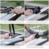 Fork Mount, with Accessory Pack Black Aluminium Alloy Block Fork Mount Car Roof Rack for Fixing view 3