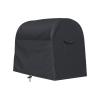 NineFit Basics Dumbbell Rack Dust Cover - Waterproof, Black, Polyester, Drawstring Closure, 40"L x 25"W x 35"H view 1