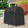 NineFit Basics Dumbbell Rack Dust Cover - Waterproof, Black, Polyester, Drawstring Closure, 40"L x 25"W x 35"H view 3