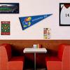 Kansas KU Jayhawks Big 12 Pennant Flag view 3