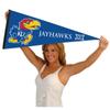 Kansas KU Jayhawks Big 12 Pennant Flag view 4