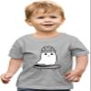 2T Oxford Toddler Skater Ghost Funny Halloween Skateboard Toddler T-Shirt view 1