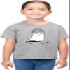 2T Oxford Toddler Skater Ghost Funny Halloween Skateboard Toddler T-Shirt view 2