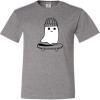 2T Oxford Toddler Skater Ghost Funny Halloween Skateboard Toddler T-Shirt view 4