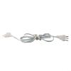 1pc Fencing Face Guard Cord, Transparent Epee Body Cords for Fencing Matches Epee Body Cords Wire view 4