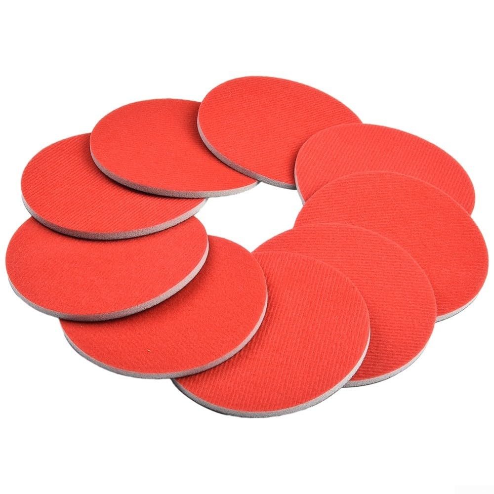 12/24 Pcs Bowling Sanding Pads Sand and Sponge Resurfacing Polishing Kit for Bowling Cleaner(24PCS 5x500 5x1000 5x1500 5x2000 4x3000)