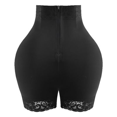 Aecibzo Women Butt Lifting Shapewear Tummy Control Body Shaper Short Panties High Waist Trainer (Black, Medium)