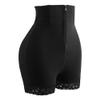 Aecibzo Women Butt Lifting Shapewear Tummy Control Body Shaper Short Panties High Waist Trainer (Black, Medium) view 2