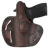 1791 GUNLEATHER P320c Holster - Thumb Break OWB Leather Gun Holster - Righty - Fits Sig M11-A1, P229c, P320c, P320 Carry, P320 X-Carry, P250 Springfield XDMc, Beretta Cougar 8000F view 2