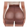 Aecibzo Women Butt Lifting Shapewear Tummy Control Body Shaper Short Panties High Waist Trainer (Coffee, Small) view 2