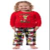 The Grinch Pajama Set Toddler Dr Seuss The Grinch Dear Santa Christmas Fleece Pajama Pants 2-Piece Pajama Set (2T) view 2