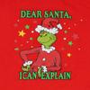 The Grinch Pajama Set Toddler Dr Seuss The Grinch Dear Santa Christmas Fleece Pajama Pants 2-Piece Pajama Set (2T) view 4