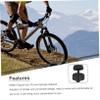 Gogogmee Stable Bike Back Seat Comfortable Cushion and Backrest Suitable for Mountain Road and Folding Bicycles and Pu Design for Easy Installation view 3