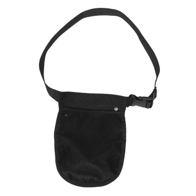 TOGEVAL Reusable Mesh Tennis Bag Waist Strap Lightweight Portable Storage for Tennis Pouch for and Transport for Outdoor Sports