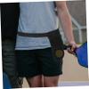 TOGEVAL Reusable Mesh Tennis Bag Waist Strap Lightweight Portable Storage for Tennis Pouch for and Transport for Outdoor Sports view 4
