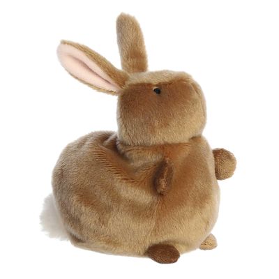 Aurora Vibrant Spring Pudgeez Stuffed Animal - Perfect for Pretend Play and Seasonal Storytelling - Adorable Decorations for The Season of Renewal - Toby Bunny 5.5 Inches