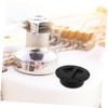 BRIGHTFUFU 1set Non-Skid Kayak Hatch Cover Round Seal for Boats Yachts Inspection Cover for Rvs and Use Convenient Design for Easy Access view 4