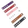 Choker Extension with Snaps to Make Choker 0.5-4 Inches Longer (Pink, Mini 10mm Snap) view 3