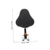 Gogogmee Bike Seat Backrest Versatile Boy Girl Bike Seat Robust Material for Boys and Girls Safety view 2