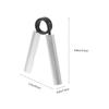 BESPORTBLE 2pcs Grip Strengthener Hand Exerciser for Muscle Training Forearm Finger Strength for Athletes Musicians Fitness Enthusiasts Design Resistance Levels view 2