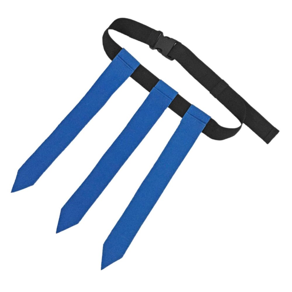 Parliky Teens Rugby Flag Belt Waistband for Outdoor Sports Football Prop with Movable Flags for Non- Training and Games