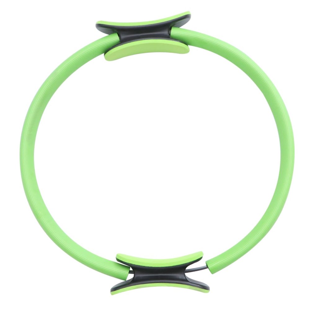 NAMOARLY Yoga Circle Resistance Ring for Balance and Flexibility Fitness Accessory for All Levels for Strengthening Thighs Arms and Core Green
