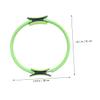NAMOARLY Yoga Circle Resistance Ring for Balance and Flexibility Fitness Accessory for All Levels for Strengthening Thighs Arms and Core Green view 3