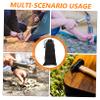 Parliky 5pcs Tent Pegs Pocket Camping Spikes Bag Tent Stake Bag Camping Accessories Outdoor Storage view 2