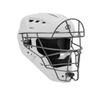 Force3 Pro Gear Defender XS3 Catchers Helmet Matte (White/Graphite, Small) view 1