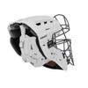 Force3 Pro Gear Defender XS3 Catchers Helmet Matte (White/Graphite, Small) view 3