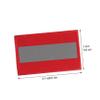 LALAFINA 2Pcs Clothes Reflective Adhesive Patch for Night Use Red Cloth view 3