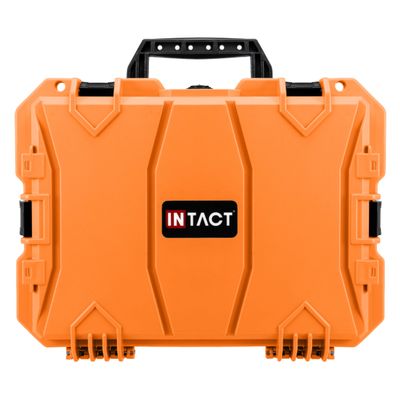 Eylar 18" Intact Series of Stacker Hard Gear Case with Foam (Orange)