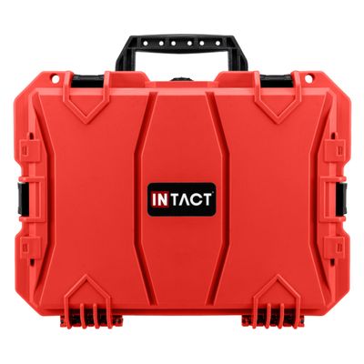Eylar 18" Intact Series of Stacker Hard Gear Case with Foam (Red)