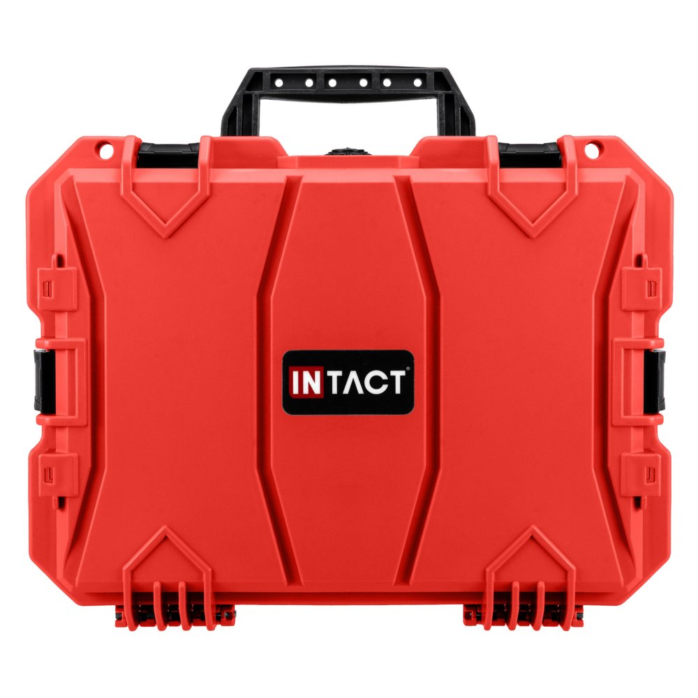 Eylar 18" Intact Series of Stacker Hard Gear Case with Foam (Red)
