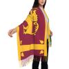 DRTGEDS Sri Lanka Flag Sweet Print Women'S Super Soft Classic Cashmere Winter Fringed Scarf For Spring Fall Winter view 4