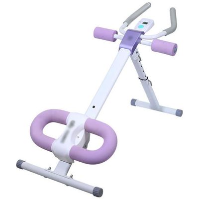 Ab Workout Equipment Ab Trainer Machine Floor Ab Machine With U-shaped Kneeling Pad, Foldable Home Ab Trainer Machine, Height And Incline Adjustment Ab Cruncher, With Counter