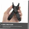 HONMEET Plier Tool Multifunction Tire Prying Rod Disassembly Hook Compact and Portable Design for Easy Tire Repairs Black Plastic for Road and Mountain view 2