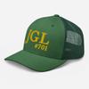 701 JGL Embroidered Trucker Hat, Chapo Guzman Chapito Snapback Hat Adjustable Cap | Gorra JGL view 4