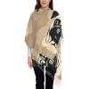 DRTGEDS Cute Pug Dog Sweet Print Women'S Super Soft Classic Cashmere Winter Fringed Scarf For Spring Fall Winter view 3