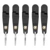 10Pcs Heavy Tension Snap Release Clip Fishing Trolling Padded Release Clip with Key Ring for Planer Board Kite (Black) view 1