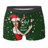 Custom Boxers Briefs Personalized Boxers for Men Customized Boxers with Face Boyfriend Husband Father Christmas/Valentine's Day Gifts S view 1