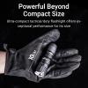 NEXTORCH TA20 Set Tactical Flashlight High Lumens, 1000 Lumens Powerful Emergency Rechargeable Compact Flashlight with 3 Modes & Strobe & Ceramic Glass Breaker, Tactical Rings included for Outdoor Use view 2