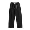 Men's Casual Jeans Cargo Denim Pants Drawstring Stretch Lounge Jean Trousers Loose Wash Cotton Straight Leg Slacks (Black,XX-Large) view 1