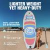 NipheanUltra-LightInflatable Paddle Board with (Beginner Friendly) StabilTrac Fin and Durable SUP Accessories, 10' Stand Up Paddle Boards for Adults & Youth, Versatile Yoga Paddle Board, Gift Ideas view 3