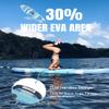 NipheanUltra-LightInflatable Paddle Board with (Beginner Friendly) StabilTrac Fin and Durable SUP Accessories, 10' Stand Up Paddle Boards for Adults & Youth, Versatile Yoga Paddle Board, Gift Ideas view 4