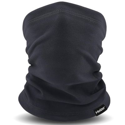 Meilzer Kids Neck Warmer Gaiter Winter Fleece Face Neck Cover Balaclava Cold Weather Windproof Face Mask for Boys Girls (navy)