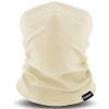 Meilzer Kids Neck Warmer Gaiter Winter Fleece Face Neck Cover Balaclava Cold Weather Windproof Face Mask for Boys Girls (beige) view 1